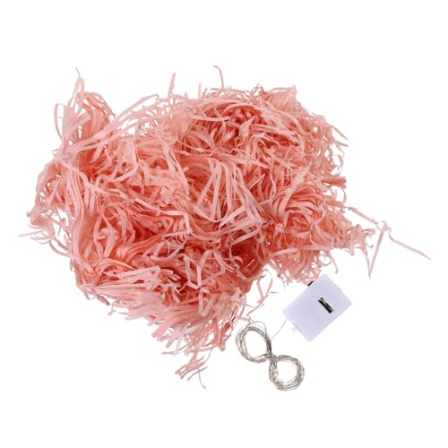 PartyKindom Crinkle Cut Papier Füllmaterial Füller Geschreddertes Seidenpapier Dekoration Hochzeit Party Geschenkverpackung Leicht Wiederverwendbar Farbe Farbe von PartyKindom