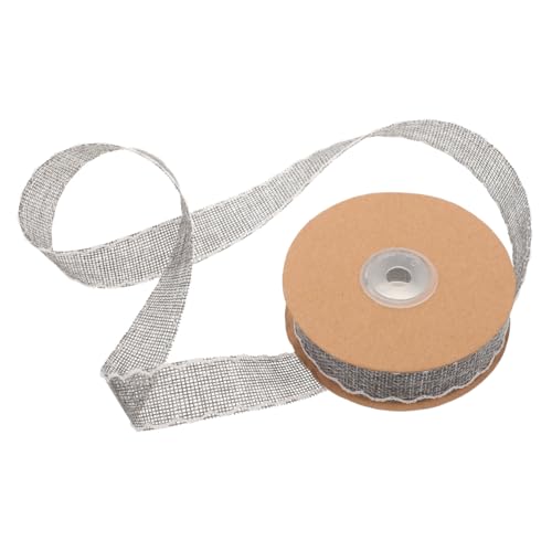 PartyKindom DIY Geschenkband Leinen Yards Graues Wellige Krempe Verpackungsband für Blumenverpackung Party und Büro Dekoration Wiederverwendbar und Hautfreundlich PartyKindom DIY Geschenkband Leinen Yards Graues Wellige Krempe Verpackungsband für Blumenverpackung Party und Büro Dekoration Wiederverwendbar und Hautfreundlich von PartyKindom