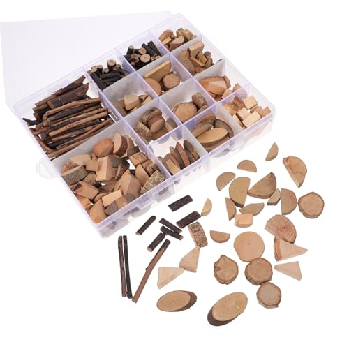 PartyKindom DIY Holzscheiben Natürliche Baumscheiben Bastelset Holzornamente Sicher Langlebig für Kindergarten Kreativprojekte und Malspaß PartyKindom DIY Holzscheiben Natürliche Baumscheiben Bastelset Holzornamente Sicher Langlebig für Kindergarten Kreativprojekte und Malspaß von PartyKindom