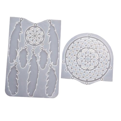 PartyKindom DIY Resin Epoxidharz Traumfängerform Silikonform Flexibel Sicher für Wanddekoration Schlüsselanhänger Geschenkgestaltung PartyKindom DIY Resin Epoxidharz Traumfängerform Silikonform Flexibel Sicher für Wanddekoration Schlüsselanhänger Geschenkgestaltung von PartyKindom
