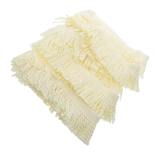 PartyKindom DIY Tassel Trim Vorhangborte Fransenquaste zum Nähen Dekorative Vorhangbesätze für Heimwerker Vielseitig für Hochzeit Cosplay Kissen und Gardinen Leicht und Platzsparend von PartyKindom