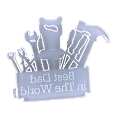 PartyKindom DIY Türschild Silikonform aus Weichem Reißfestem Material Hitzebeständig und Wiederverwendbar für Resin Casting Epoxidharz und Bastelprojekte zum Vatertag Einzigartige Gießform PartyKindom DIY Türschild Silikonform aus Weichem Reißfestem Material Hitzebeständig und Wiederverwendbar für Resin Casting Epoxidharz und Bastelprojekte zum Vatertag Einzigartige Gießform von PartyKindom