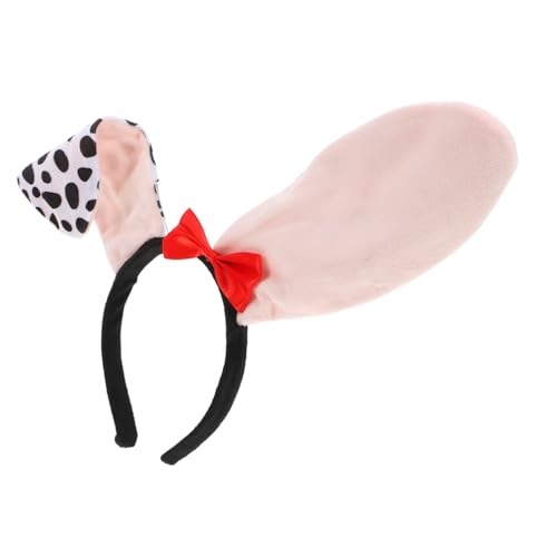 PartyKindom Dalmatiner Kostüm Stirnband mit Verstellbaren Hundeohren aus Weichem Material für Erwachsene und Kinder für Halloween Cosplay Partys PartyKindom Dalmatiner Kostüm Stirnband mit Verstellbaren Hundeohren aus Weichem Material für Erwachsene und Kinder für Halloween Cosplay Partys von PartyKindom