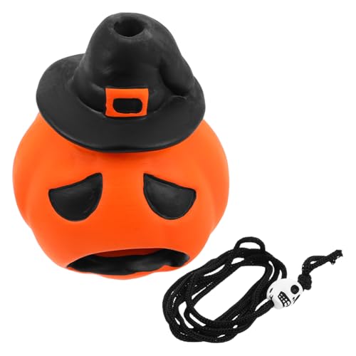 PartyKindom Death Whistle mit Realistischen Schreien Halloween Kürbis für Streiche Orange Authentische Geräusche für Gruselige und Unvergessliche Erlebnisse von PartyKindom