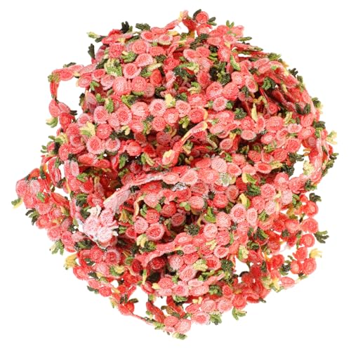 PartyKindom Dekoratives Spitzenband Wasserlösliches Blumenmuster Yards für DIY Kleidung Partydekoration Hochzeitskleider und Handwerksprojekte Vielseitig Einsetzbar von PartyKindom