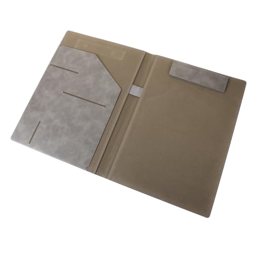 PartyKindom Dokumentenmappe aus Leder mit Magnetverschluss Multifunktionaler Business Ordner für Büro und Meetings für Präsentationen und Interviews Elegantem PartyKindom Dokumentenmappe aus Leder mit Magnetverschluss Multifunktionaler Business Ordner für Büro und Meetings für Präsentationen und Interviews Elegantem von PartyKindom