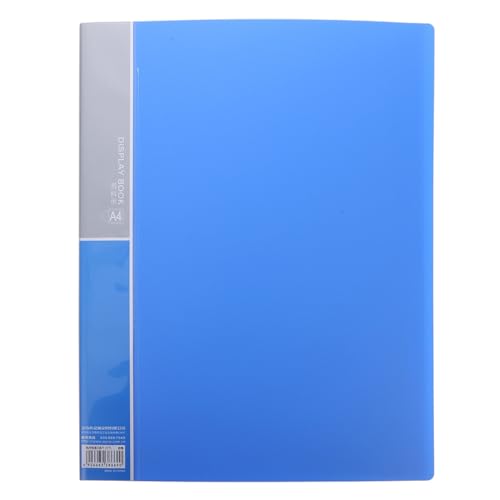 PartyKindom Dokumentenordner aus Kunststoff Seitiger Praktischer Datei Organizer Blau für Schule Büro und Reisen für Belege Visitenkarten und Kleine Dokumente PartyKindom Dokumentenordner aus Kunststoff Seitiger Praktischer Datei Organizer Blau für Schule Büro und Reisen für Belege Visitenkarten und Kleine Dokumente von PartyKindom