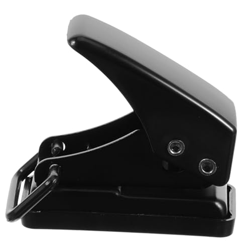 PartyKindom Einzellocher Papierstanzer Ergonomisch Manuell Kleiner Single Hole Punch für Scrapbook DIY Bastelprojekte Büro und Schule Geeignet für Papier Geschenkanhänger Dünne von PartyKindom