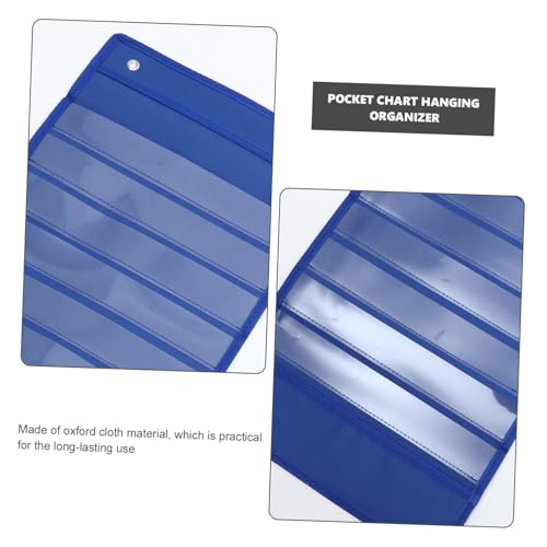PartyKindom Fächer Transparente Pet Oxford Hängende Tagesplan Tasche für Schule Kindergarten Wiederbeschreibbarer Stundenplan Organizer mit Kalenderfunktion Blau für Abendroutine PartyKindom Fächer Transparente Pet Oxford Hängende Tagesplan Tasche für Schule Kindergarten Wiederbeschreibbarer Stundenplan Organizer mit Kalenderfunktion Blau für Abendroutine von PartyKindom