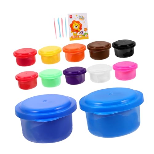 PartyKindom Farben Modelliermasse Ultraleicht Lufttrocknend Mit Knetzubehör Für Jungen Mädchen Kreatives Basteln Und Schulprojekte Clay Shaping Tools PartyKindom Farben Modelliermasse Ultraleicht Lufttrocknend Mit Knetzubehör Für Jungen Mädchen Kreatives Basteln Und Schulprojekte Clay Shaping Tools von PartyKindom