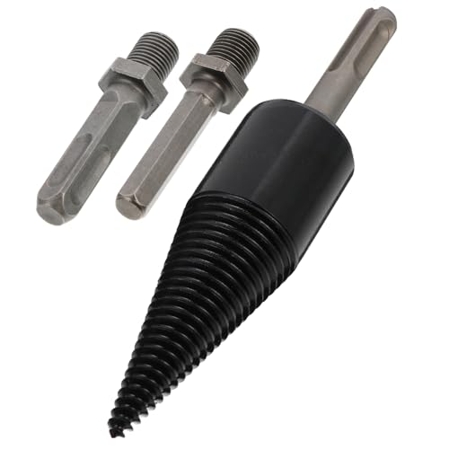 PartyKindom Firewood Drill Bit mit Anschlussarten Hochfester Kegelbohrer Holzspalter für Elektrische Bohrmaschine Langlebig Schlagfest für Heim Landwirtschaft Camping und Holzspalten PartyKindom Firewood Drill Bit mit Anschlussarten Hochfester Kegelbohrer Holzspalter für Elektrische Bohrmaschine Langlebig Schlagfest für Heim Landwirtschaft Camping und Holzspalten von PartyKindom