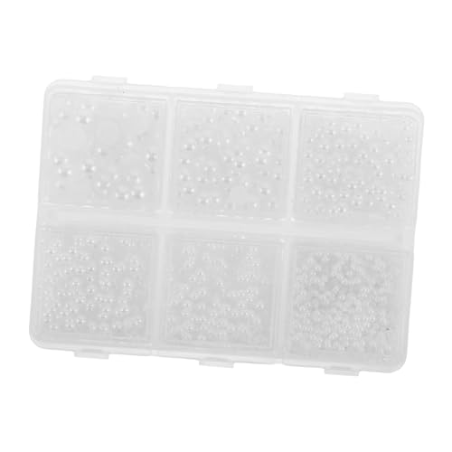 PartyKindom Flatback Kunstperlen Vielseitige Perlen für Nageldesign Schmuckherstellung DIY Haarschmuck Kleidung und Basteldekoration für Projekte von PartyKindom