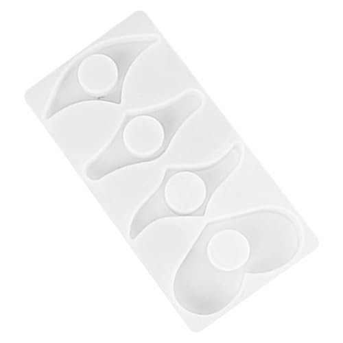 PartyKindom Flexibles Silikon Gießform für DIY Lesezeichen mit Daumenring Epoxidharz Buchseitenhalter Form Vielseitig für Harz UV Resin Kerzen Seife Basteln und Schmuckherstellung Geeignet von PartyKindom