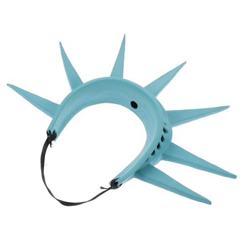 PartyKindom Freiheitsstatue Kostümset mit Stirnband und Fackel Accessoires für Karneval Halloween und Mottopartys Bequem und Auffällig für Kreative Rollenspiele von PartyKindom