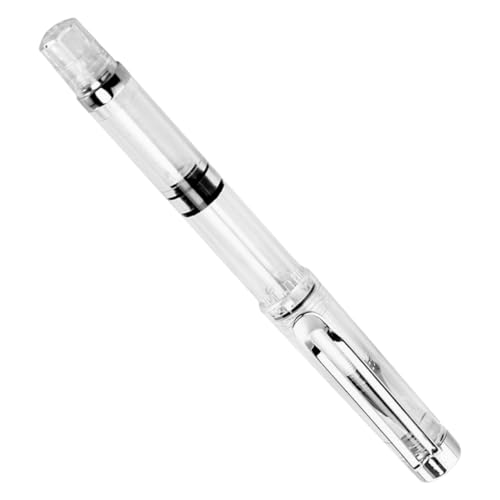PartyKindom Füllerbürste Sumi-pinsel Wasserbrunnenbürste Aquarellbürstenstifte Wasserstift Flexibler Pinselstift Im Füllfederhalter-stil Nachfüllbarer Pinselstift Plastik Transparent von PartyKindom