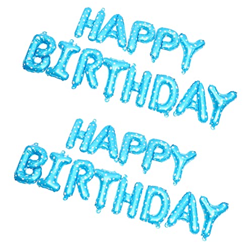 PartyKindom Geburtstagsballons Happy Birthday Folienballons Für Jungen Und Mädchen Membran Dekorationen Für Geburtstagsfeiern PartyKindom Geburtstagsballons Happy Birthday Folienballons Für Jungen Und Mädchen Membran Dekorationen Für Geburtstagsfeiern von PartyKindom