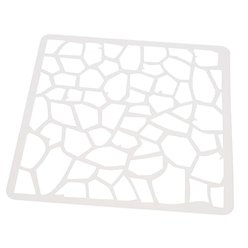 PartyKindom Geometrische Schablonen aus Pet Wiederverwendbare Malschablonen für DIY Wand Boden Holz und Steinprojekte Einfach zu Bedienen Langlebig und Robust für Anfänger und Profis von PartyKindom