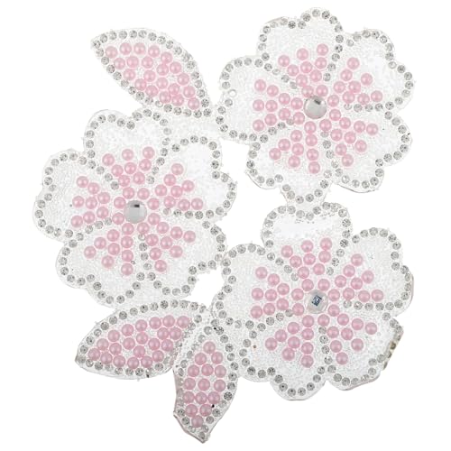 PartyKindom Glitzerblumenform Strass Bügelpatch für Kleidung DIY Applikation für Jacken Taschen und Mehr Langlebig und Leicht Anzubringen PartyKindom Glitzerblumenform Strass Bügelpatch für Kleidung DIY Applikation für Jacken Taschen und Mehr Langlebig und Leicht Anzubringen von PartyKindom