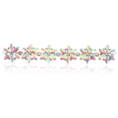 PartyKindom Glitzernde Strass Applikation für Hochzeitsgürtel und Zubehör DIY Dekorative Patches für Kleidung Schuhe und Haarschmuck Hochwertige Verarbeitung und Stilvolles Design von PartyKindom