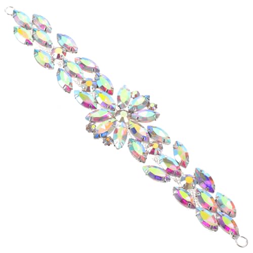 PartyKindom Glitzernde Strass Applikation zum Aufnähen Schimmernde Ab Farb Maulbeerform Patches für DIY Kleidung Stilvolle Verzierungen für Abendkleider Brautgürtel und Jacken PartyKindom Glitzernde Strass Applikation zum Aufnähen Schimmernde Ab Farb Maulbeerform Patches für DIY Kleidung Stilvolle Verzierungen für Abendkleider Brautgürtel und Jacken von PartyKindom