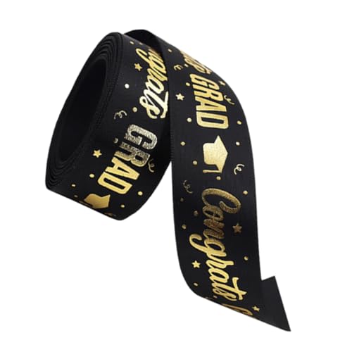 PartyKindom Graduierungsband Glänzendes Party Ribbon für DIY Dekorationen Yards Polyester für Geschenkverpackung Bastelarbeiten Haarschmuck und Fotorequisiten PartyKindom Graduierungsband Glänzendes Party Ribbon für DIY Dekorationen Yards Polyester für Geschenkverpackung Bastelarbeiten Haarschmuck und Fotorequisiten von PartyKindom