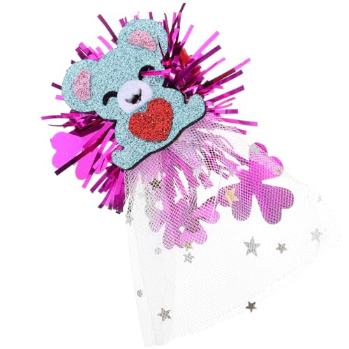 PartyKindom Haarnadel haarschmuck hair styling Frisch cute hair clips Haarspange mit niedlichem Design Dekorationen Abs Valentinstag-Haarspangen für Frauen Mädchen Haarspange das Haustier von PartyKindom