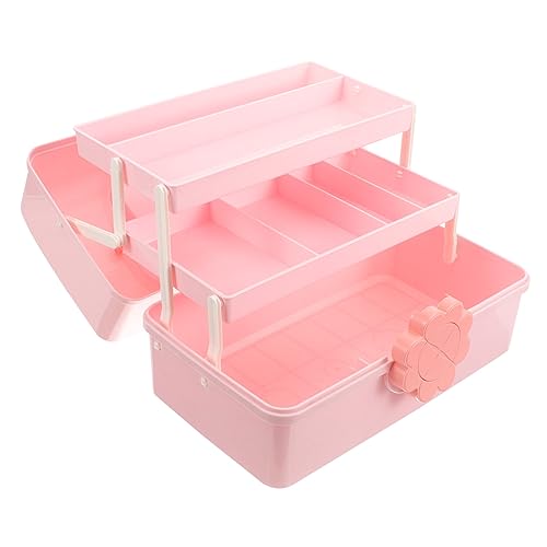 PartyKindom Haarschmuck Organizer Aufbewahrungsbox für Haarzubehör Haarschmuck Container Große Sortierbox für Haargummis und Clips Robuste Kunststoffstruktur für Zuhause und Büro PartyKindom Haarschmuck Organizer Aufbewahrungsbox für Haarzubehör Haarschmuck Container Große Sortierbox für Haargummis und Clips Robuste Kunststoffstruktur für Zuhause und Büro von PartyKindom