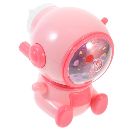PartyKindom Hand Bleistiftspitzer mit Kurbel Cartoon Astronauten Design Einstellbare Spitzenstärke für Schule und Büro Robustes und Metallmaterial und Tragbar PartyKindom Hand Bleistiftspitzer mit Kurbel Cartoon Astronauten Design Einstellbare Spitzenstärke für Schule und Büro Robustes und Metallmaterial und Tragbar von PartyKindom