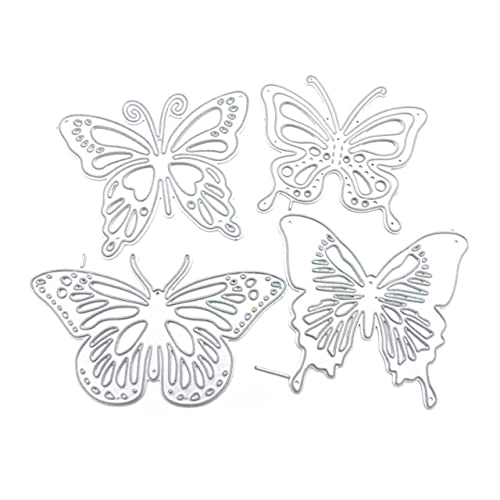 PartyKindom Handicraft Molds Schmetterling Stanzformen Carbonstahl DIY Prägeschablonen für Scrapbooking Papierkarten Dekoration Teiliges Stabile Metallformen PartyKindom Handicraft Molds Schmetterling Stanzformen Carbonstahl DIY Prägeschablonen für Scrapbooking Papierkarten Dekoration Teiliges Stabile Metallformen von PartyKindom