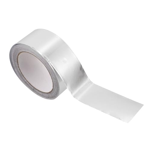 PartyKindom Hochtemperatur Aluminiumfolie Klebeband Hitzebeständig Selbstklebend für Rohre Isolierung Dichtband Elektrisch Leitend für Heizungs und Rohrreparatur PartyKindom Hochtemperatur Aluminiumfolie Klebeband Hitzebeständig Selbstklebend für Rohre Isolierung Dichtband Elektrisch Leitend für Heizungs und Rohrreparatur von PartyKindom