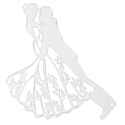 PartyKindom Hochzeits Stanzform Langlebigem Karbonstahl Handwerkliches Werkzeug für Diy Papierprägung Wiederverwendbar Robust und Präzise für Scrapbooking und Hochzeitsdeko PartyKindom Hochzeits Stanzform Langlebigem Karbonstahl Handwerkliches Werkzeug für Diy Papierprägung Wiederverwendbar Robust und Präzise für Scrapbooking und Hochzeitsdeko von PartyKindom