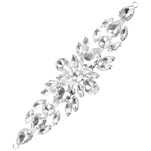 PartyKindom Hochzeits Strass Applikation Tropfenform Dekorative DIY Beschichtung für Brautkleider Schuhe und Accessoires für Kreative Projekte und Festliche Anlässe von PartyKindom