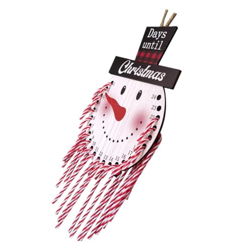 PartyKindom Holz Adventskalender Weihnachtsdeko zum Aufhängen Langlebige Tür und Wanddekoration Schneemann Festlicher Countdown für Zuhause Laden und Party Atmosphäre PartyKindom Holz Adventskalender Weihnachtsdeko zum Aufhängen Langlebige Tür und Wanddekoration Schneemann Festlicher Countdown für Zuhause Laden und Party Atmosphäre von PartyKindom