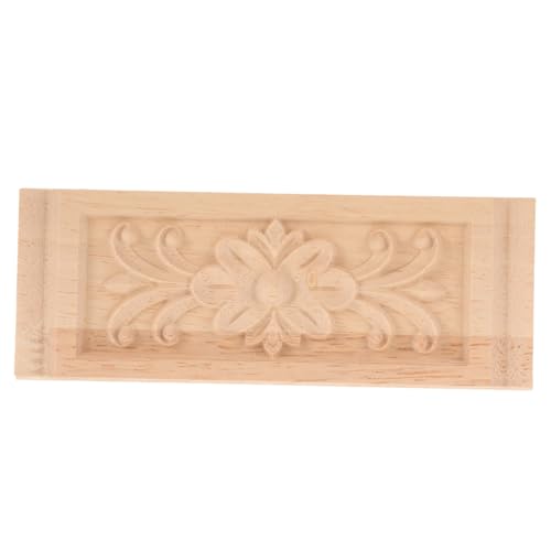 PartyKindom Holzornament Möbelapplikation aus Holz Geschnitzte Dekoration für Schrank Türen Retro Möbelverzierung Langlebig und Vielseitig für Tische PartyKindom Holzornament Möbelapplikation aus Holz Geschnitzte Dekoration für Schrank Türen Retro Möbelverzierung Langlebig und Vielseitig für Tische von PartyKindom