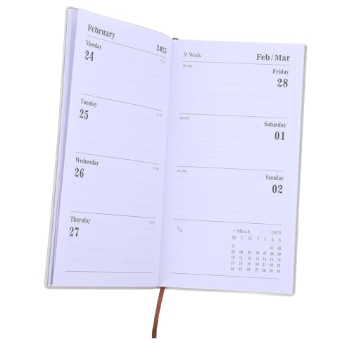 PartyKindom Jährlicher Notizbuch Planer Tragbares Schreibbuch für Büro Schule und Reisen Zeitmanagement Notizblock im Eleganten Marmor Design Rosa PartyKindom Jährlicher Notizbuch Planer Tragbares Schreibbuch für Büro Schule und Reisen Zeitmanagement Notizblock im Eleganten Marmor Design Rosa von PartyKindom
