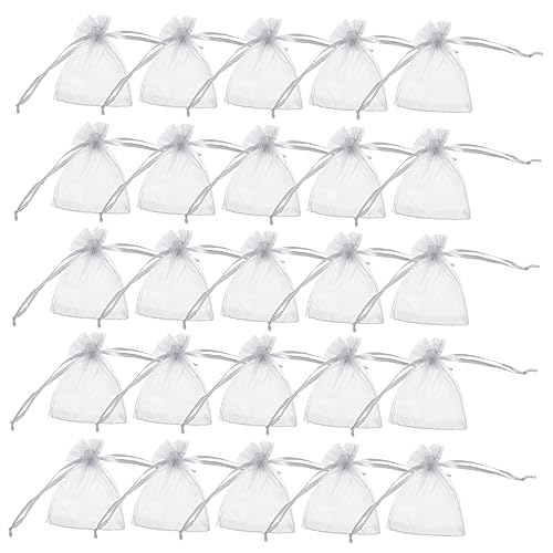 PartyKindom Kleine Organzasäckchen Netz Schmucktaschen Für Partygeschenktüten Und Hochzeiten Kordelzug Beutel Für Schmuck Und Süßigkeiten PartyKindom Kleine Organzasäckchen Netz Schmucktaschen Für Partygeschenktüten Und Hochzeiten Kordelzug Beutel Für Schmuck Und Süßigkeiten von PartyKindom