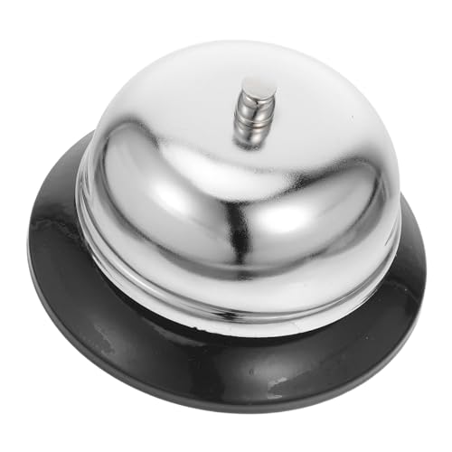 PartyKindom Kleine Service-rufklingel Aus Metall Für Den Schreibtisch, Traditionelle Druckklingel Mit Kuppel Für, Klassenzimmer, Hotels, Krankenhäuser Und PartyKindom Kleine Service-rufklingel Aus Metall Für Den Schreibtisch, Traditionelle Druckklingel Mit Kuppel Für, Klassenzimmer, Hotels, Krankenhäuser Und von PartyKindom
