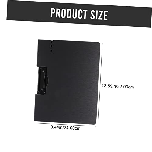 PartyKindom Klemmbrett Schreibtafel mit Metalloptik Faltbarer Dokumentenhalter Stabiles Schreibbrett für Büro Schule Arbeitszimmer Vielseitiger Datei Organizer Dunkelgrau PartyKindom Klemmbrett Schreibtafel mit Metalloptik Faltbarer Dokumentenhalter Stabiles Schreibbrett für Büro Schule Arbeitszimmer Vielseitiger Datei Organizer Dunkelgrau von PartyKindom