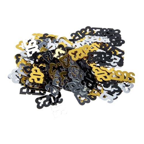 PartyKindom Konfetti Party Deko Tischstreuer Glänzend für Neujahrsfeier Premium Papierstreusel Vielseitig für Karten Geschenke Tischdekoration PartyKindom Konfetti Party Deko Tischstreuer Glänzend für Neujahrsfeier Premium Papierstreusel Vielseitig für Karten Geschenke Tischdekoration von PartyKindom