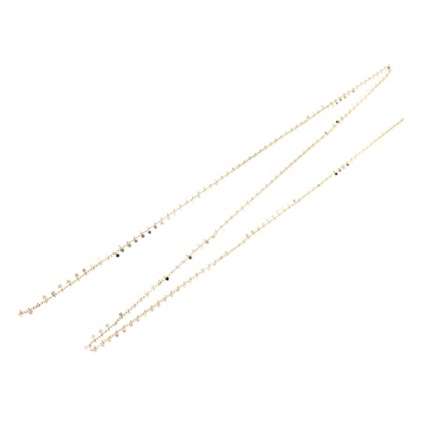 PartyKindom Kreative DIY Fünfzackige Stern Kette Handgemachte Kupferkette für Schmuckherstellung für Armbänder und Handtaschen Deko von PartyKindom
