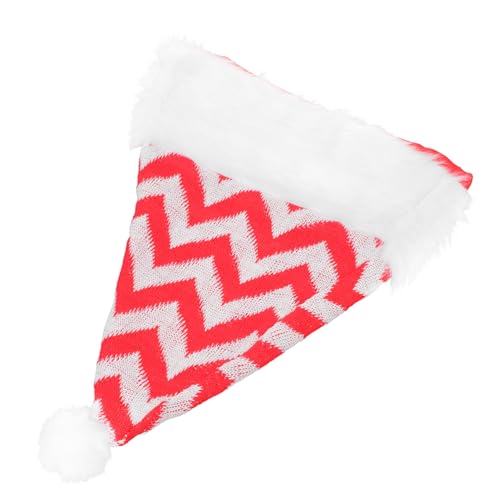 PartyKindom Leichte Weihnachtsmütze Rot Gestreift Dekorativer Weihnachts Partyhut Festliche Mütze für Erwachsene und Weihnachtsfeier Zubehör PartyKindom Leichte Weihnachtsmütze Rot Gestreift Dekorativer Weihnachts Partyhut Festliche Mütze für Erwachsene und Weihnachtsfeier Zubehör von PartyKindom