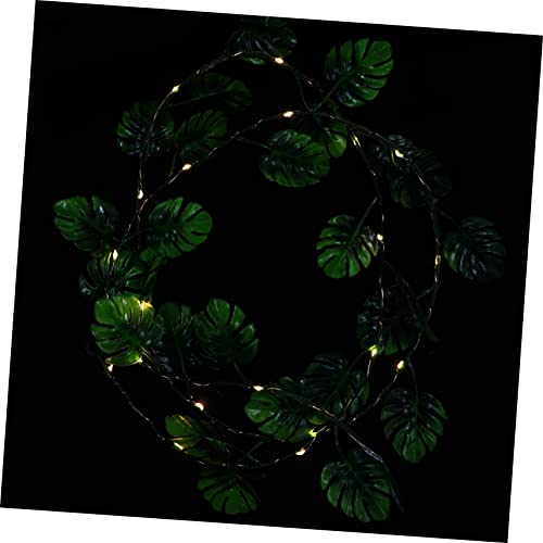 PartyKindom Lichterkette mit LED Monstera Blättern Dekorative Saitenlichter für Garten Innenhof und Partys Kupferdraht Energieeffizient Hohe Temperaturbeständigkeit PartyKindom Lichterkette mit LED Monstera Blättern Dekorative Saitenlichter für Garten Innenhof und Partys Kupferdraht Energieeffizient Hohe Temperaturbeständigkeit von PartyKindom