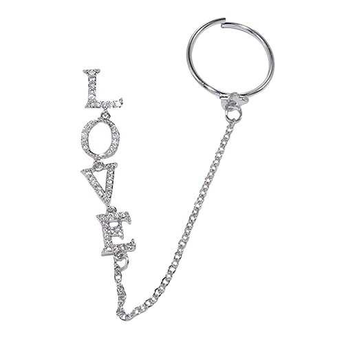 PartyKindom Love Nagelketten Dekoration Glänzende Maniküre Charms für Kreative Nagelkunst Einfach Anzuwenden Zubehör für DIY und Nagelkünstler PartyKindom Love Nagelketten Dekoration Glänzende Maniküre Charms für Kreative Nagelkunst Einfach Anzuwenden Zubehör für DIY und Nagelkünstler von PartyKindom