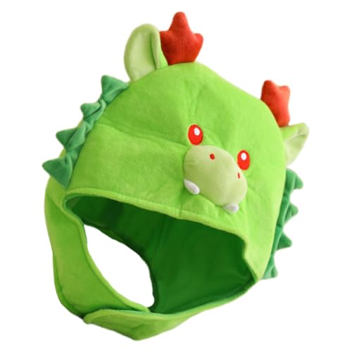 PartyKindom Lustiger Drachenhut Partyhut Kostümzubehör für Erwachsene Weicher Langlebiger Bequemer Kopfschmuck für Halloween Weihnachten Ostern und Cosplay PartyKindom Lustiger Drachenhut Partyhut Kostümzubehör für Erwachsene Weicher Langlebiger Bequemer Kopfschmuck für Halloween Weihnachten Ostern und Cosplay von PartyKindom