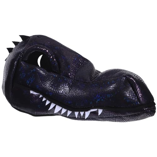 PartyKindom Lustiger Krokodil Hut Tierkostüm Haube Unisex Partyhut für Halloween Zoo Event Karneval Erwachsene Teens Leichter Alligator Cosplay Kopfschmuck von PartyKindom