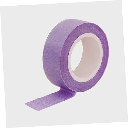 PartyKindom Masking Tape DIY Dekoratives Klebeband für Scrapbooking und Tagebuchgestaltung Lange Abreißbare Papierklebebänder Lila für Projekte und Geschenkverpackungen PartyKindom Masking Tape DIY Dekoratives Klebeband für Scrapbooking und Tagebuchgestaltung Lange Abreißbare Papierklebebänder Lila für Projekte und Geschenkverpackungen von PartyKindom