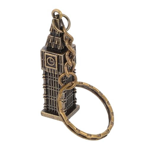PartyKindom Metall Big Uhr Schlüsselanhänger Miniatur Uhrturm Modell Robuster Reise Souvenir Schlüsselring Britischer Stil Taschenanhänger Langlebig und Stilvoll PartyKindom Metall Big Uhr Schlüsselanhänger Miniatur Uhrturm Modell Robuster Reise Souvenir Schlüsselring Britischer Stil Taschenanhänger Langlebig und Stilvoll von PartyKindom