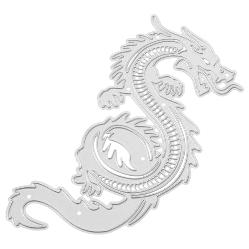 PartyKindom Metall stanzschablone Drache Hochkohlenstoffstahl DIY Stanzform für Grußkarten Basteln Präzisionsschneideform für Kinderhandwerk und Kreativprojekte PartyKindom Metall stanzschablone Drache Hochkohlenstoffstahl DIY Stanzform für Grußkarten Basteln Präzisionsschneideform für Kinderhandwerk und Kreativprojekte von PartyKindom