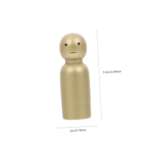 PartyKindom Miniatur Holzfigur Handgefertigt Stabile Holzpuppe Dekoratives Ornament für Mikro Landschaften DIY Bastelset Robustes Material für Modellbau und Kreative Gestaltung PartyKindom Miniatur Holzfigur Handgefertigt Stabile Holzpuppe Dekoratives Ornament für Mikro Landschaften DIY Bastelset Robustes Material für Modellbau und Kreative Gestaltung von PartyKindom