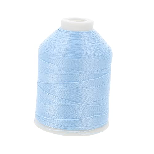 PartyKindom Multifunktionales Nähgarn Fluoreszierendes Polyester Stickgarn für Handarbeiten Blau für Tägliche Nähprojekte und DIY Bastelarbeiten von PartyKindom